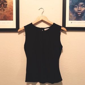 Calvin Klein Sleeveless Pleated Top
